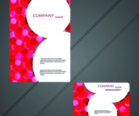 Cards and brochure design elements vector 05