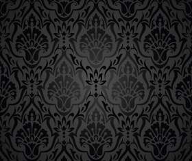 Classic Floral background vector 04