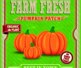 Creative Food poster design vector 10