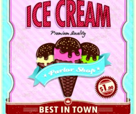 Creative Food poster design vector 05