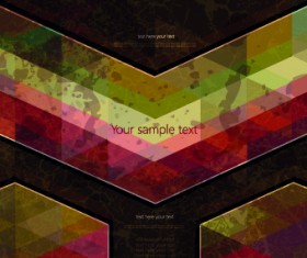 Garbage geometric background 01