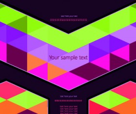 Garbage geometric background 03