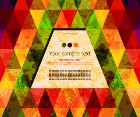 Garbage geometric background 05