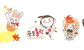 Cartoon characters Vector