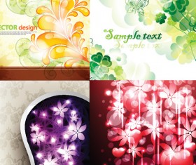 Floral continuous Border vector