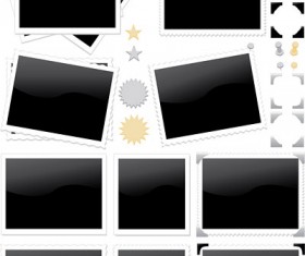 Photo stamp Icon vector