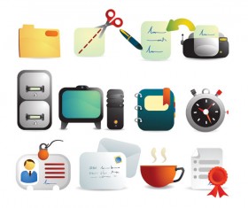 Office icon vector vector