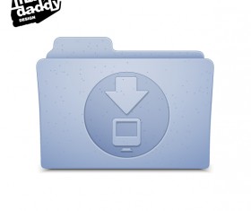 Folder icon vector vector