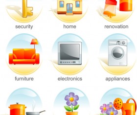 Daily necessities Icon vector