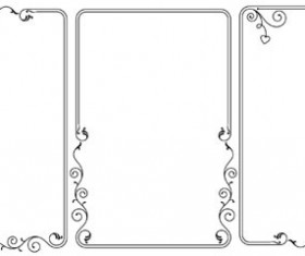 Decorative frame vector