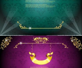 Ornate classic decorative frame vector