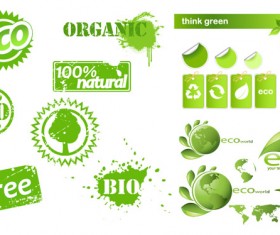 Eco Creative icons vector