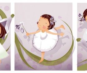 Ribbon fresh Border frames vector