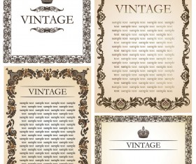 Ornate gorgeous Border vector