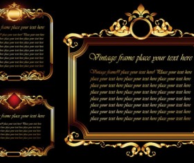 Luxury border vector