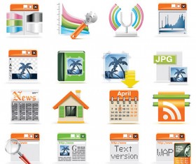 Digital technology class Icon vector