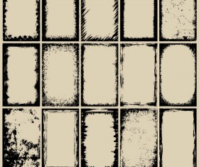 Graffiti border vector