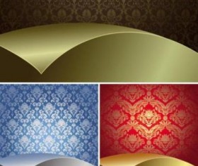 Retro background vector