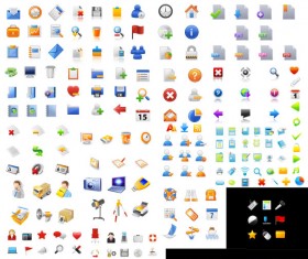 Exquisite icon vector vector