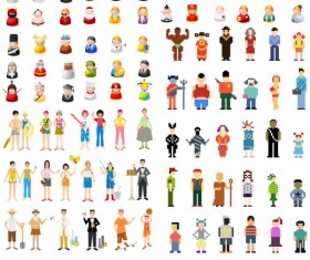 Character vector icon vector
