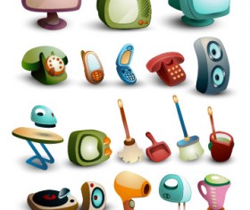 Cartoon life Icon vector