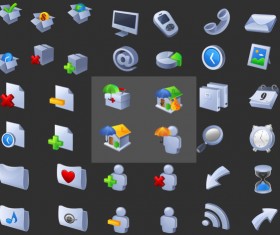 3D icon vector vector