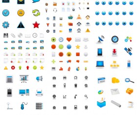 Icon hodgepodge vector