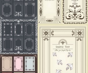 Ornate antique Border vector