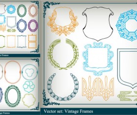 Graphics frame vector