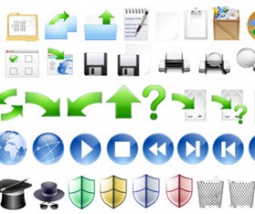 Exquisite icon vector vector