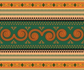 Ornate antique frame vector