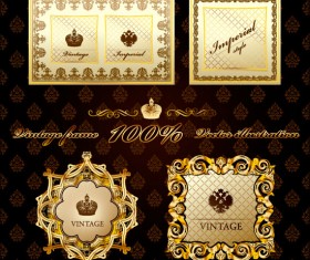 Ornate floral frame 2 vector