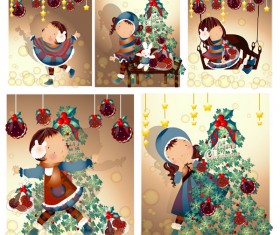 Ribbon frames 1 vector