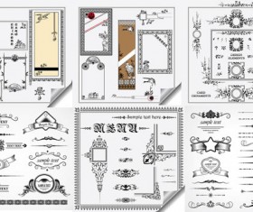 Border ornaments pattern border vector