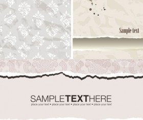 Decorative pattern wallpaper background vector