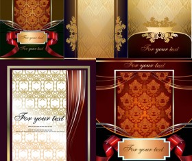 Ornate floral frame vector