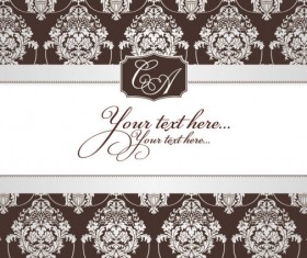 Ornate floral frame 02 vector