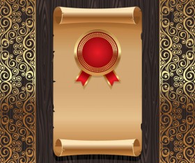 Fantasy lace background vector graphics