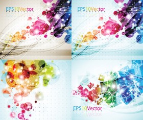 Hyun red decorative pattern background design vector