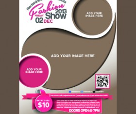 Business flyer and brochure cover design vector 15