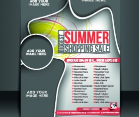 Business flyer and brochure cover design vector 19