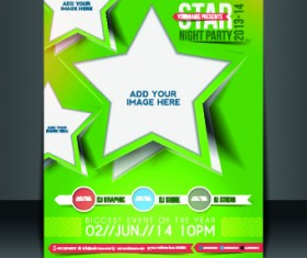 Business flyer and brochure cover design vector 21