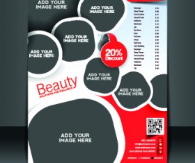 Business flyer and brochure cover design vector 23