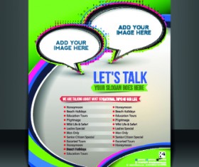 Business flyer and brochure cover design vector 25