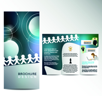 Business flyer and brochure cover design vector 28