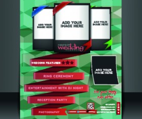 Business flyer and brochure cover design vector 30
