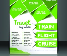 Business flyer and brochure cover design vector 32