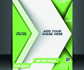 Business flyer and brochure cover design vector 05
