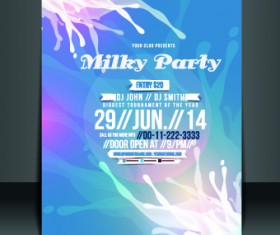 Business flyer and brochure cover design vector 07