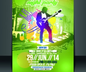 Business flyer and brochure cover design vector 09